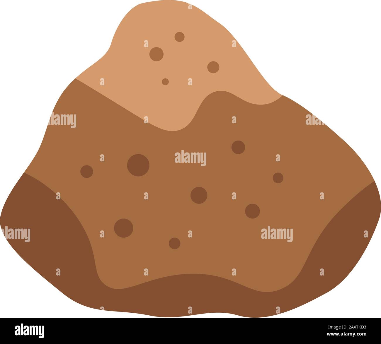 Cocoa chocolate icon, isometric style Stock Vector