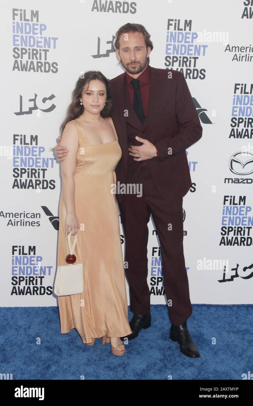 Los Angeles, USA. 08th Feb, 2020. Gideon Adlon, Matthias Schoenaerts 02