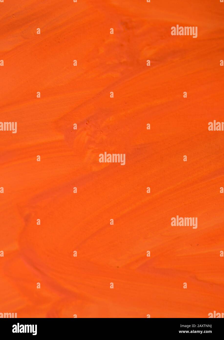 Paint brush stroke orange hi-res stock photography and images - Alamy