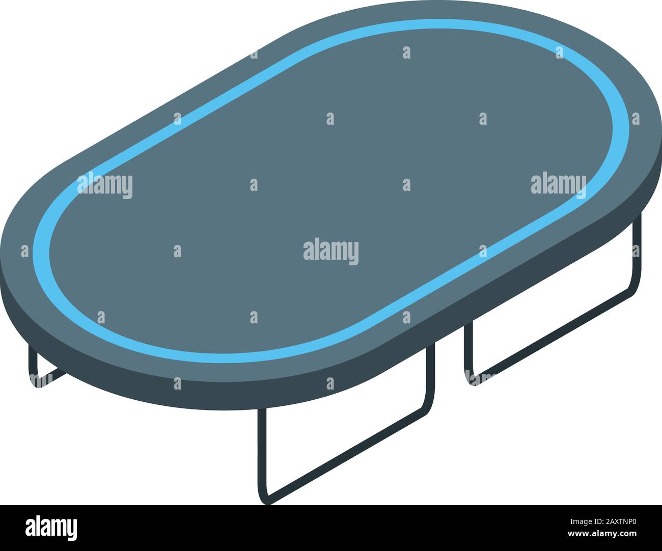 Trampoline icon, isometric style Stock Vector Image & Art - Alamy