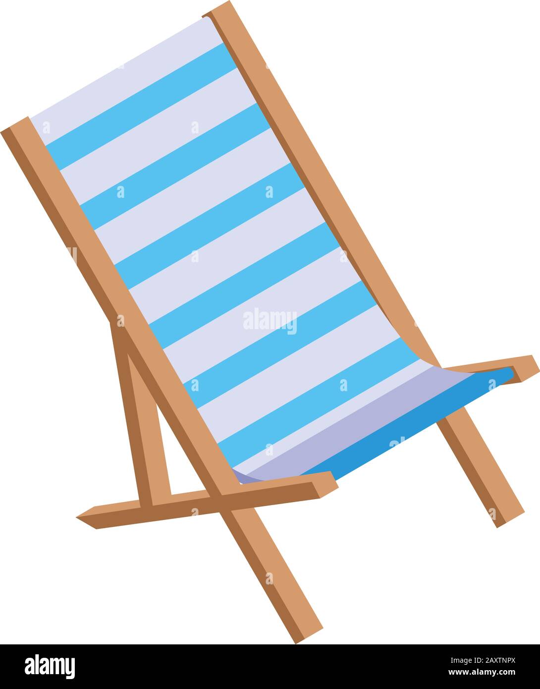 Hammock chair icon, isometric style Stock Vector