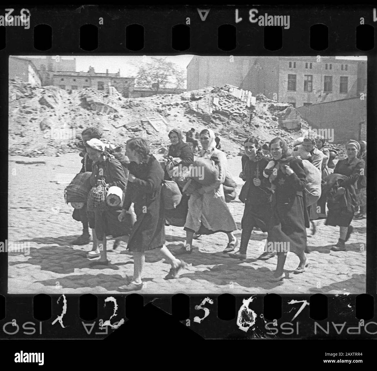 Life in Lodz Ghetto during The Second World War Stock Photo - Alamy