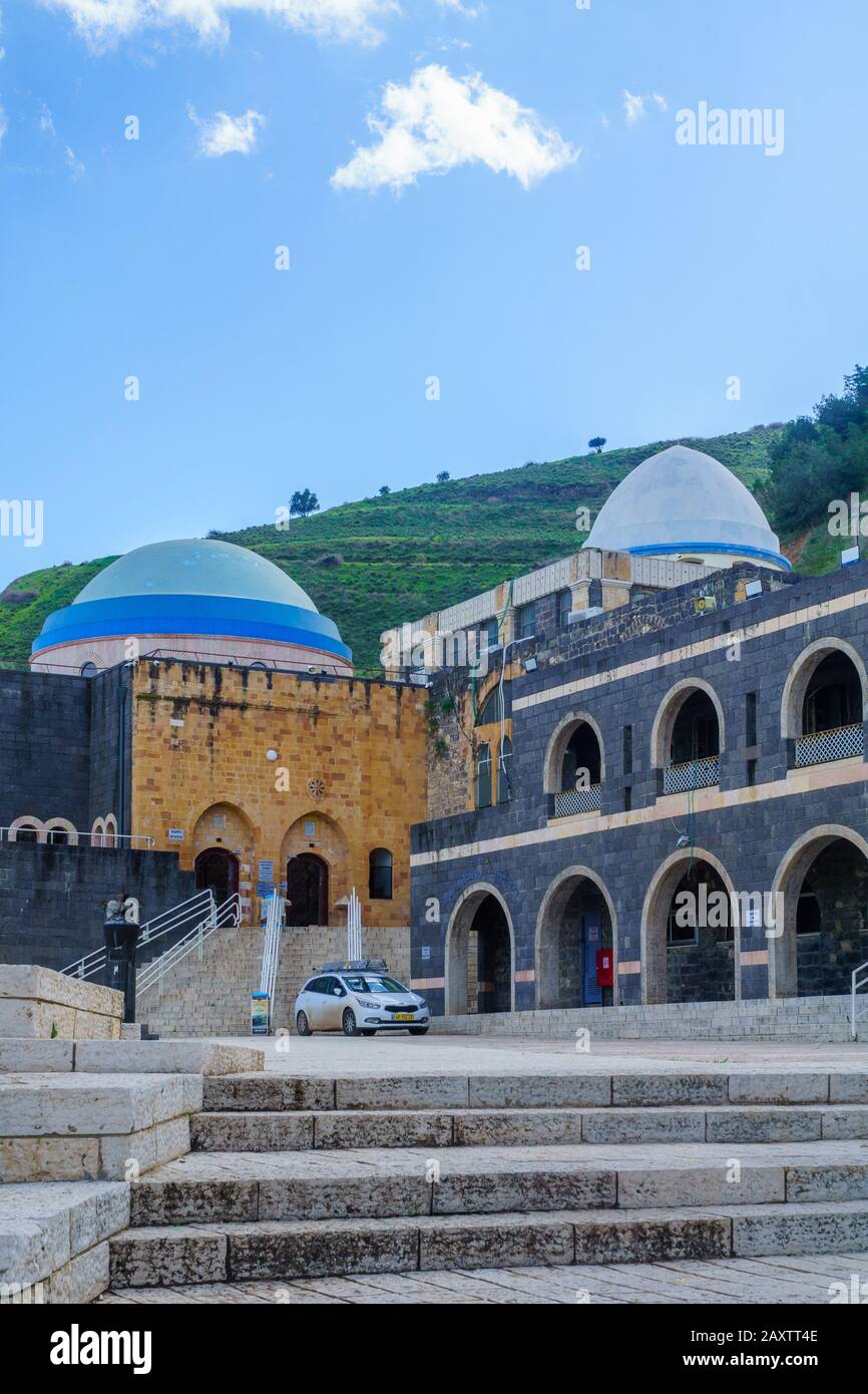 Tiberias, Israel - February 10, 2020: The Tomb of Rabbi Meir Baal HaNes (the Miracle Maker) compound, in Tiberias, Northern Israel Stock Photo