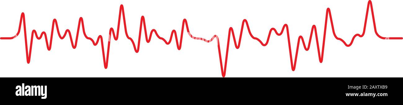 Art design health medical heartbeat pulse icon illustration Stock ...