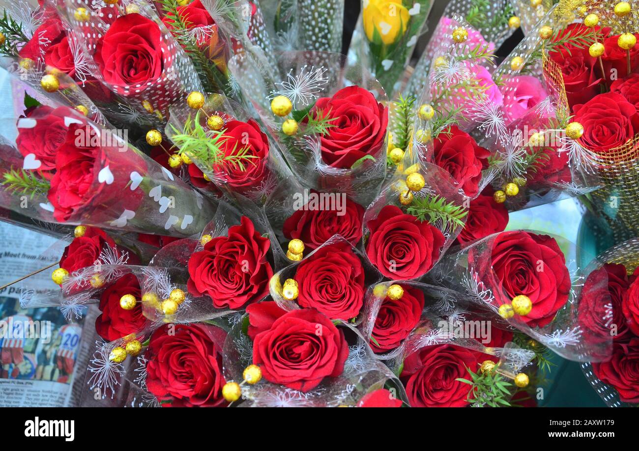 Sells roses hires stock photography and images Alamy