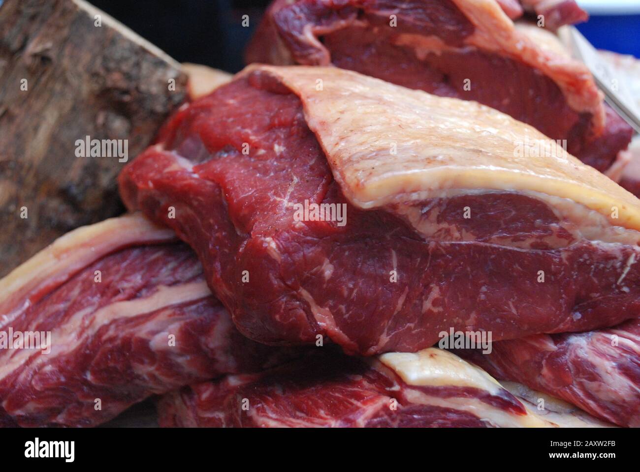 Close up of beef Stock Photo
