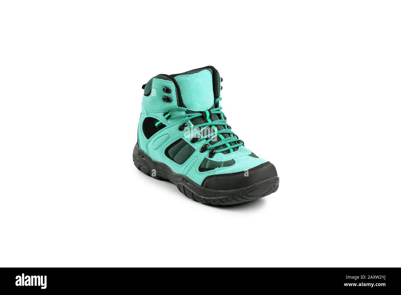 men's winter boots blue for expeditions of travel isolated on a white background Stock Photo Alamy