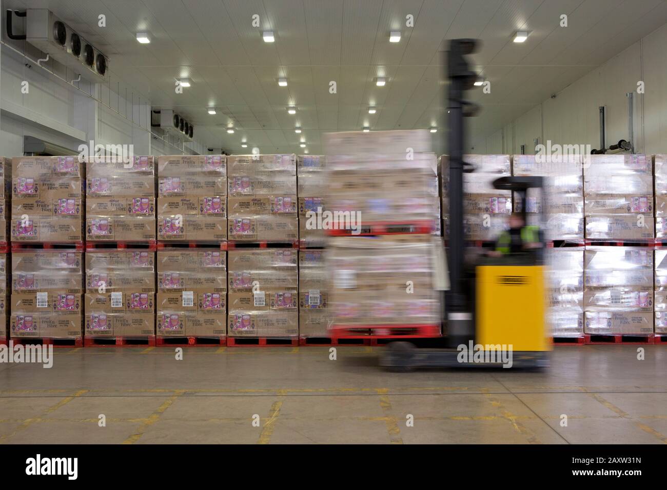 Pallets Stacked In New Climate Controlled Warehouse Stock Photo Alamy Pallets stacked in new climate controlled warehouse stock photo alamy