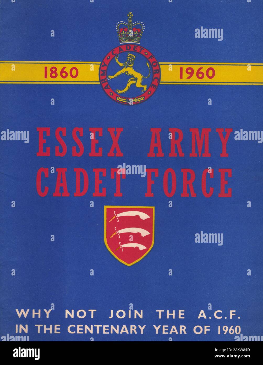 Essex Army Cadet Force 1960 Stock Photo