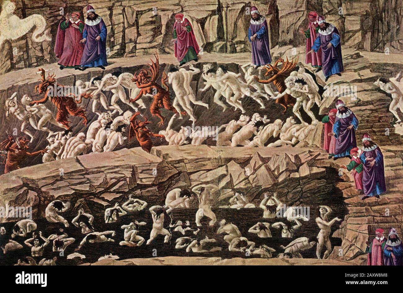 Botticelli inferno hi-res stock photography and images - Alamy