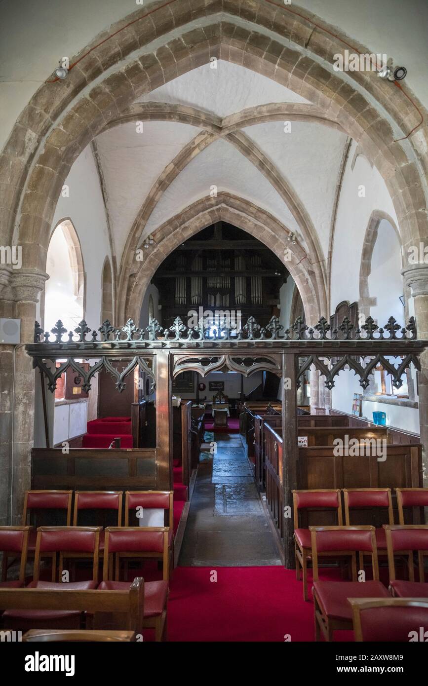 St. Julian's Parish Church at Kingston Buci between Shoreham-by-Sea and Southwick, West Sussex, UK Stock Photo