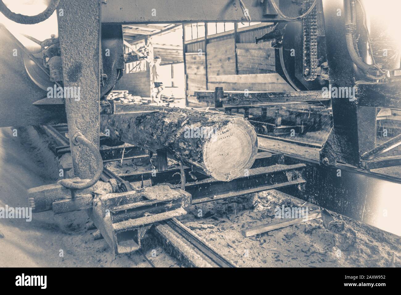 Old sawmill hi-res stock photography and images - Alamy