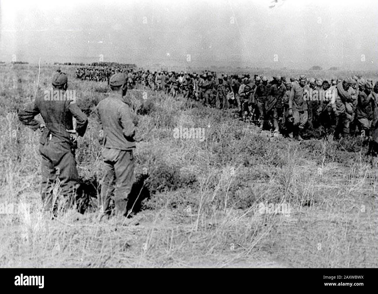Bloody battle of the Eastern Front in Russia in Second World War Stock Photo