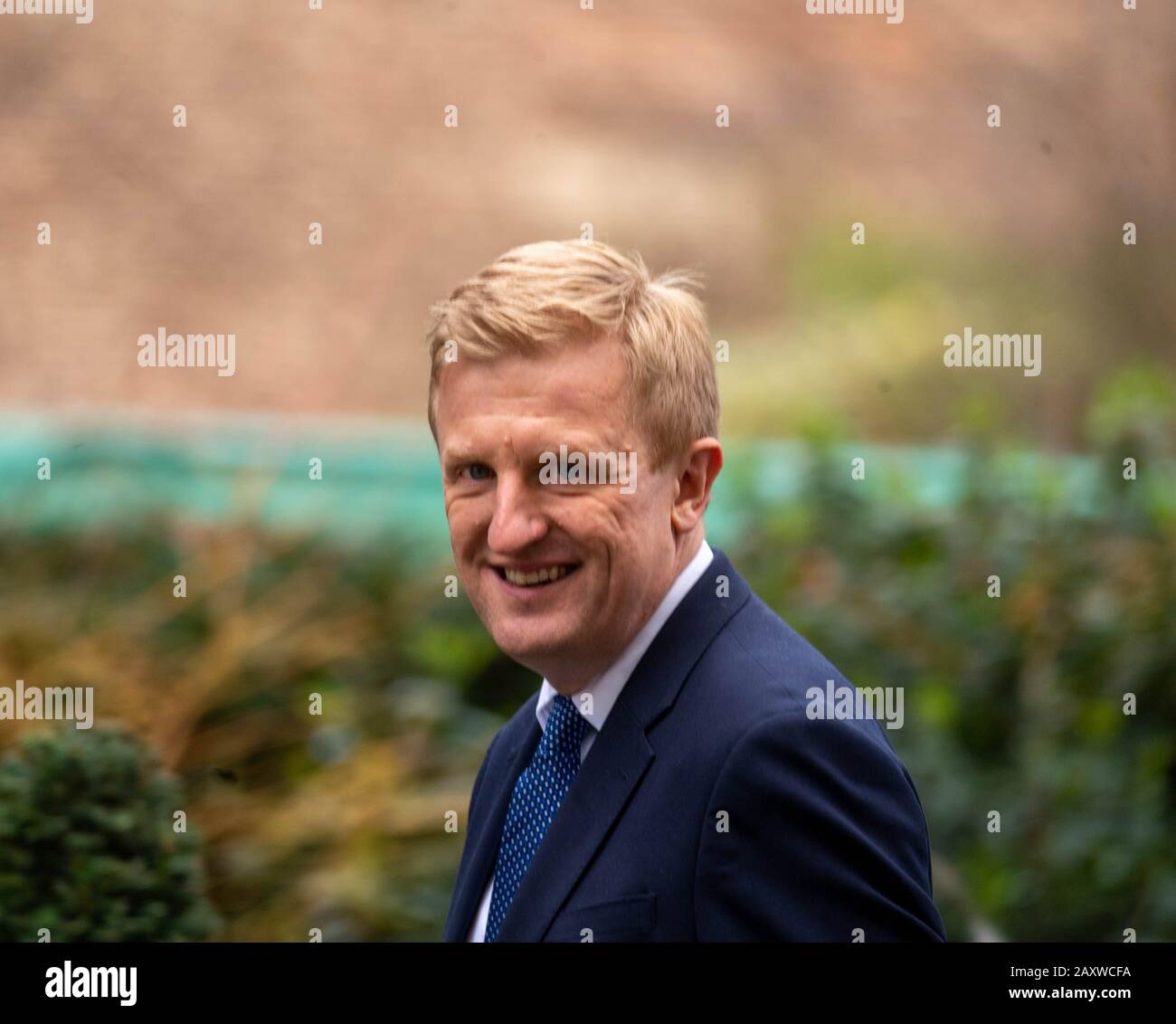 London, UK. 13th Feb, 2020. Rt Hon Oliver Dowden CBE MP arrives to be appointed Secretary of State for Digital, Culture, Media and Sport arrives at 10 Downing Street, London as part of the cabinet reshuffle Credit: Ian Davidson/Alamy Live News Stock Photo