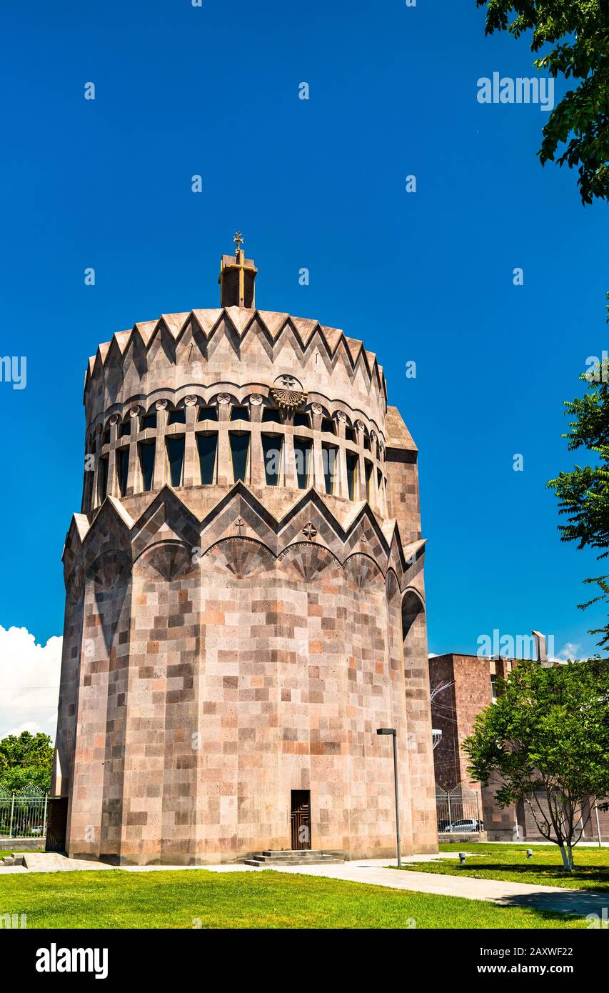 Church of the Holy Archangels in Vagharshapat, Armenia Stock Photo