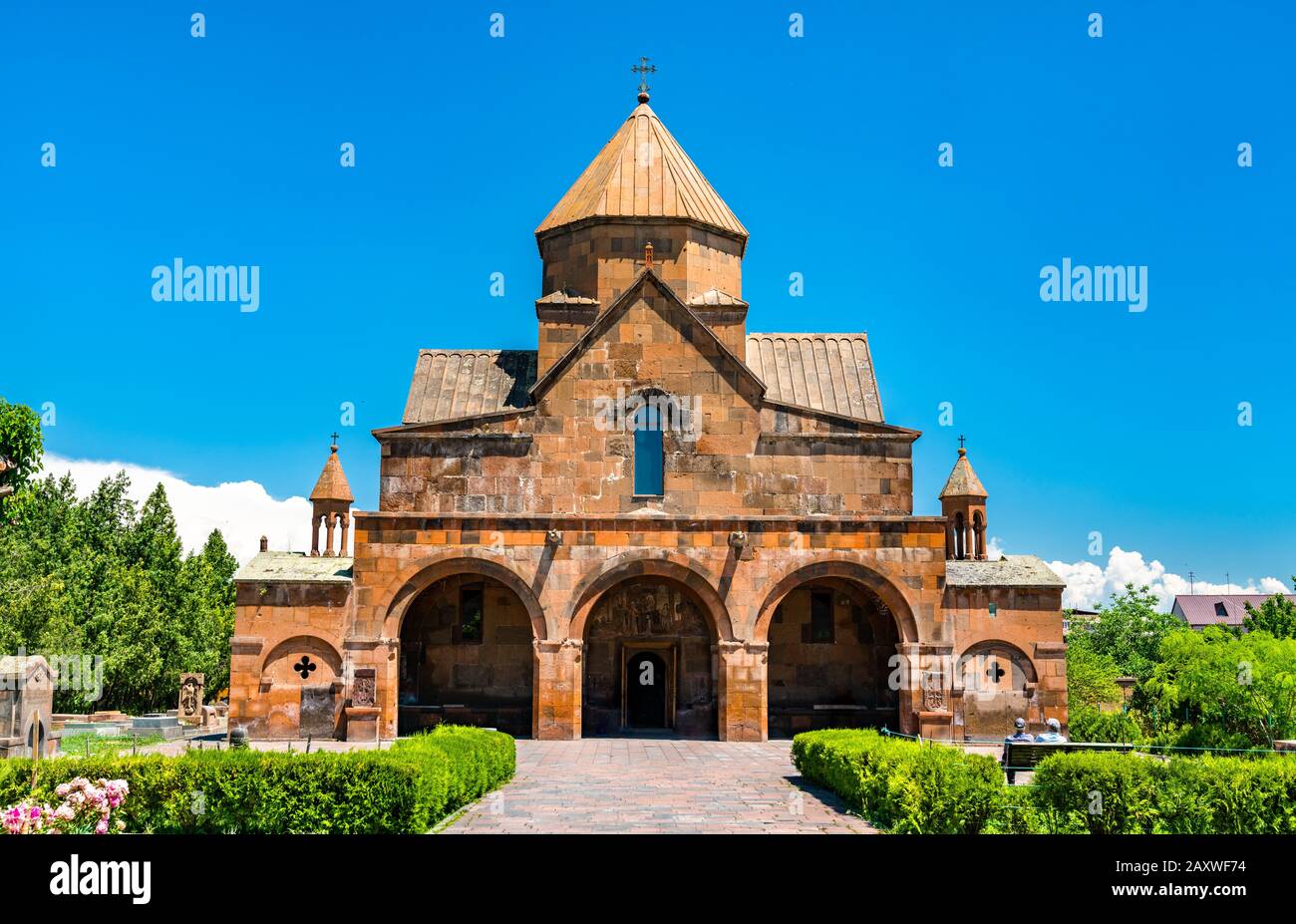 Saint Gayane Church in Etchmiadzin, Armenia Stock Photo