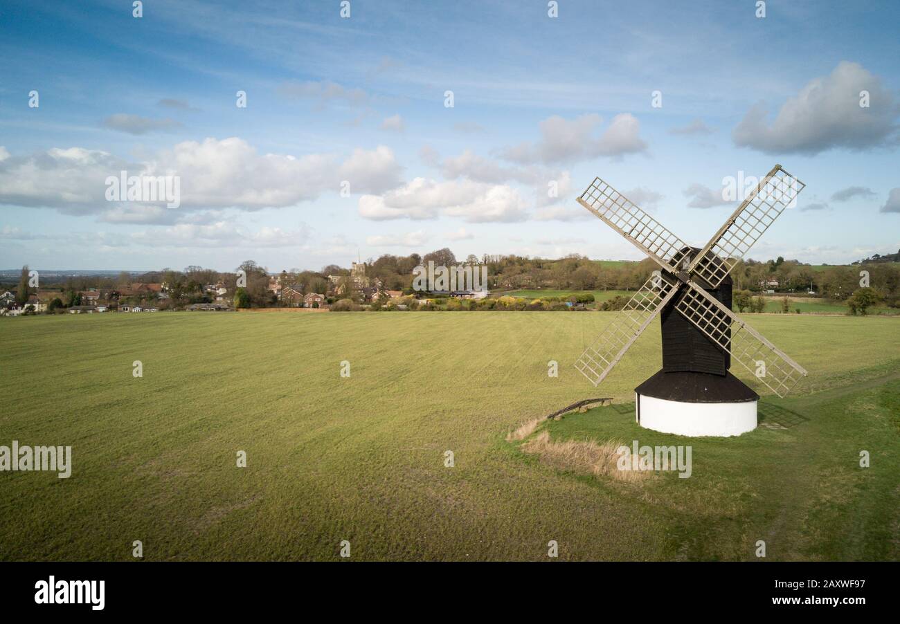 Pitstone windmill, buckinghamshire hires stock photography and images