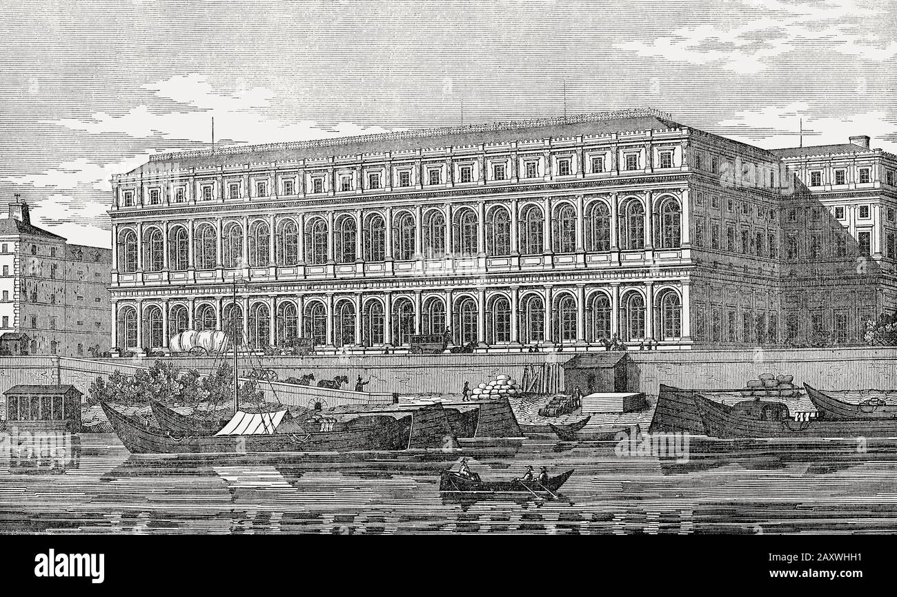 Palais d'Orsay, Quai d'Orsay, now the Musée d'Orsay in Paris