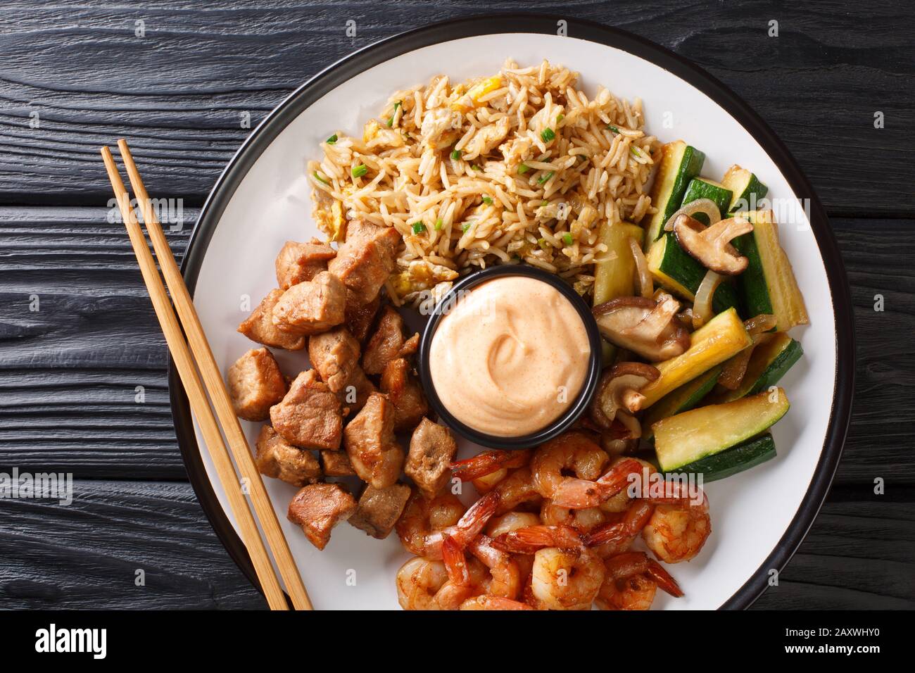 Japanese steak hibachi hires stock photography and images Alamy