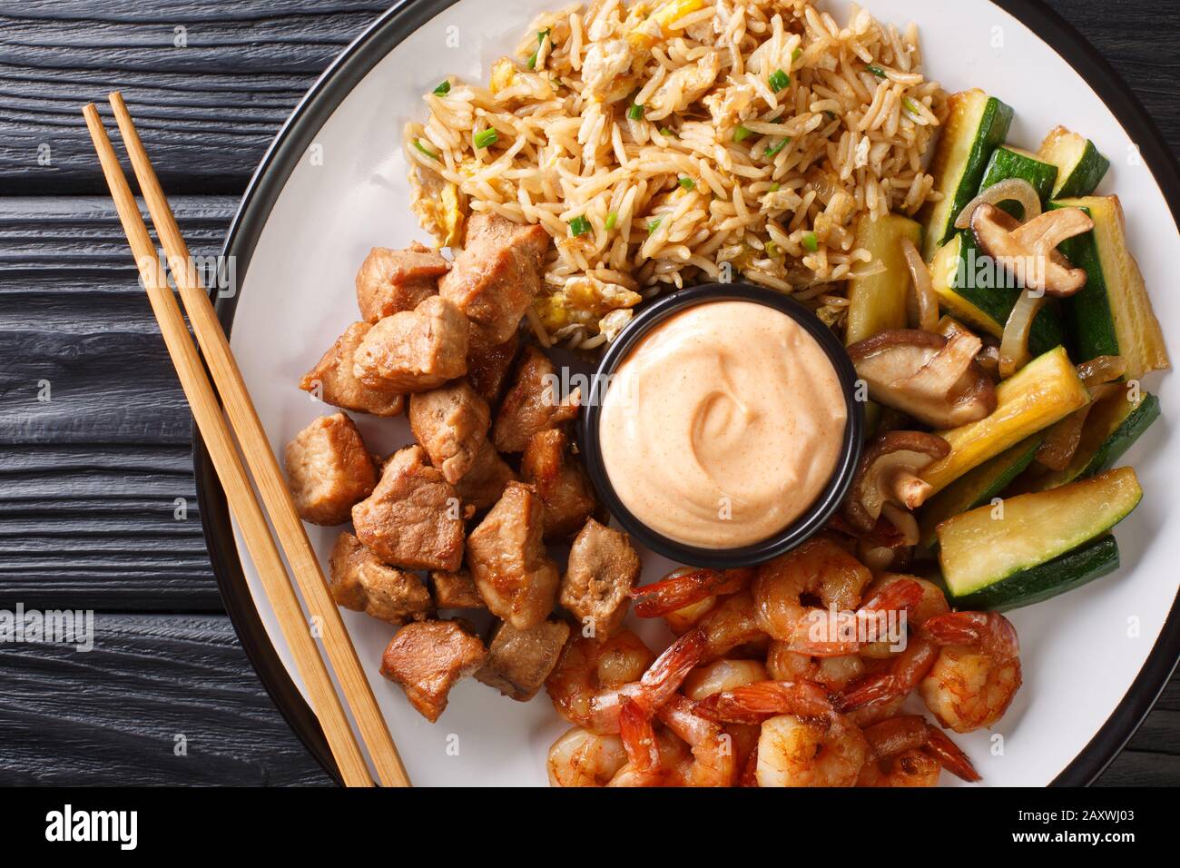 Japanese steak hibachi hires stock photography and images Alamy
