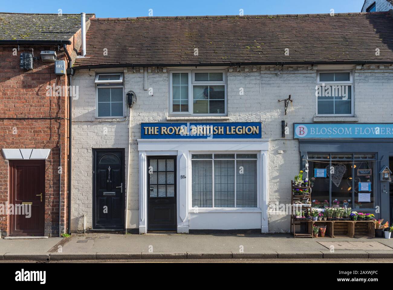 The Royal British Legion office in Kinver, South Staffordshire Stock Photo