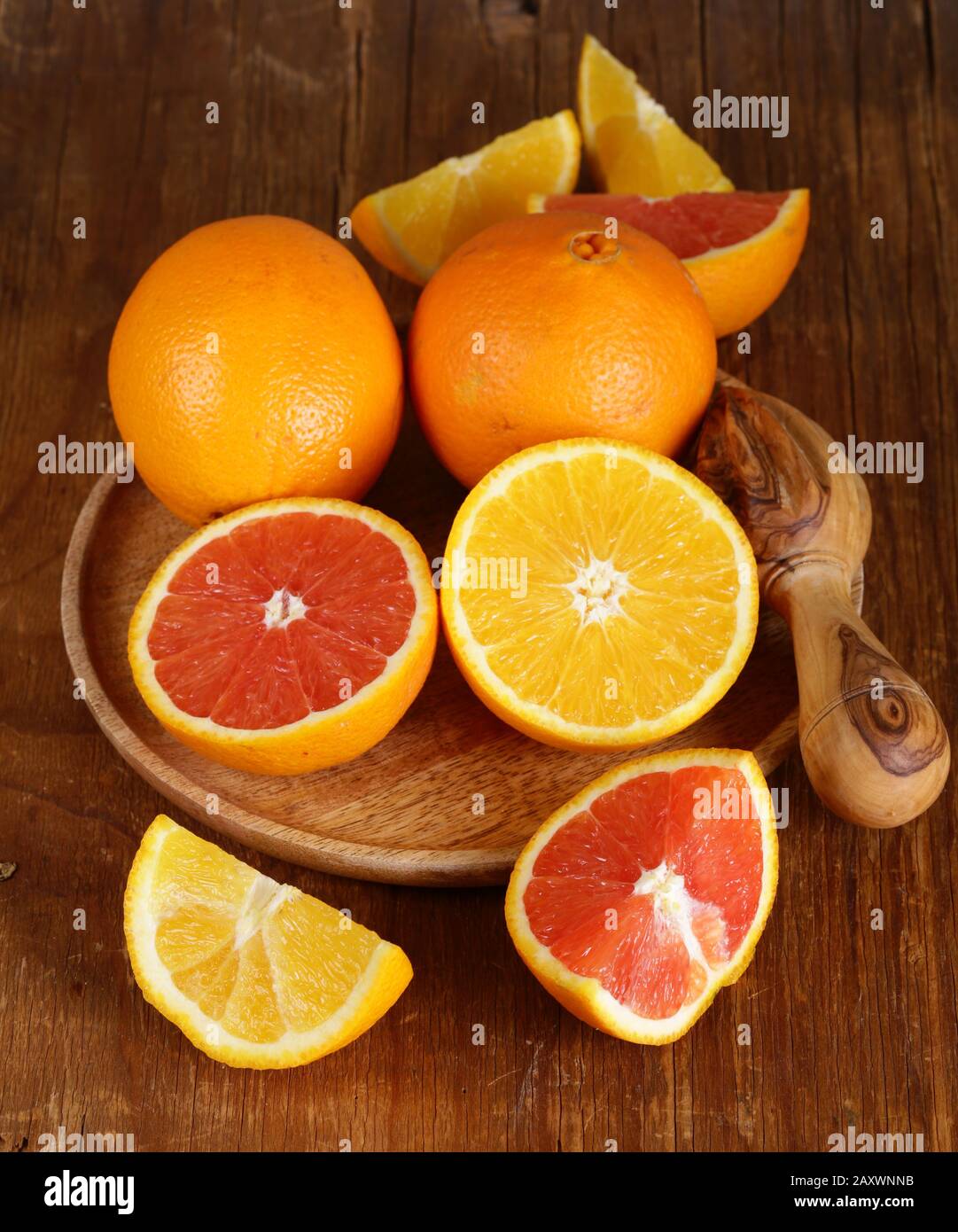fresh natural organic oranges for juice Stock Photo Alamy