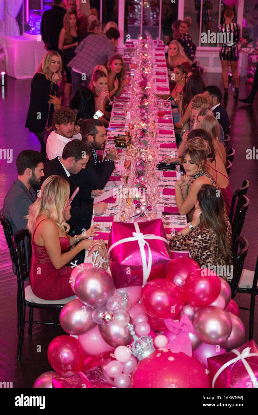 Edinburgh, UK. 27th November 2018. The Only Way Is Essex Star - Dan Edgar seen at the TOWIE party for QUIZ Clothing. Credit: Colin Fisher/Alamy Live News Stock Photo