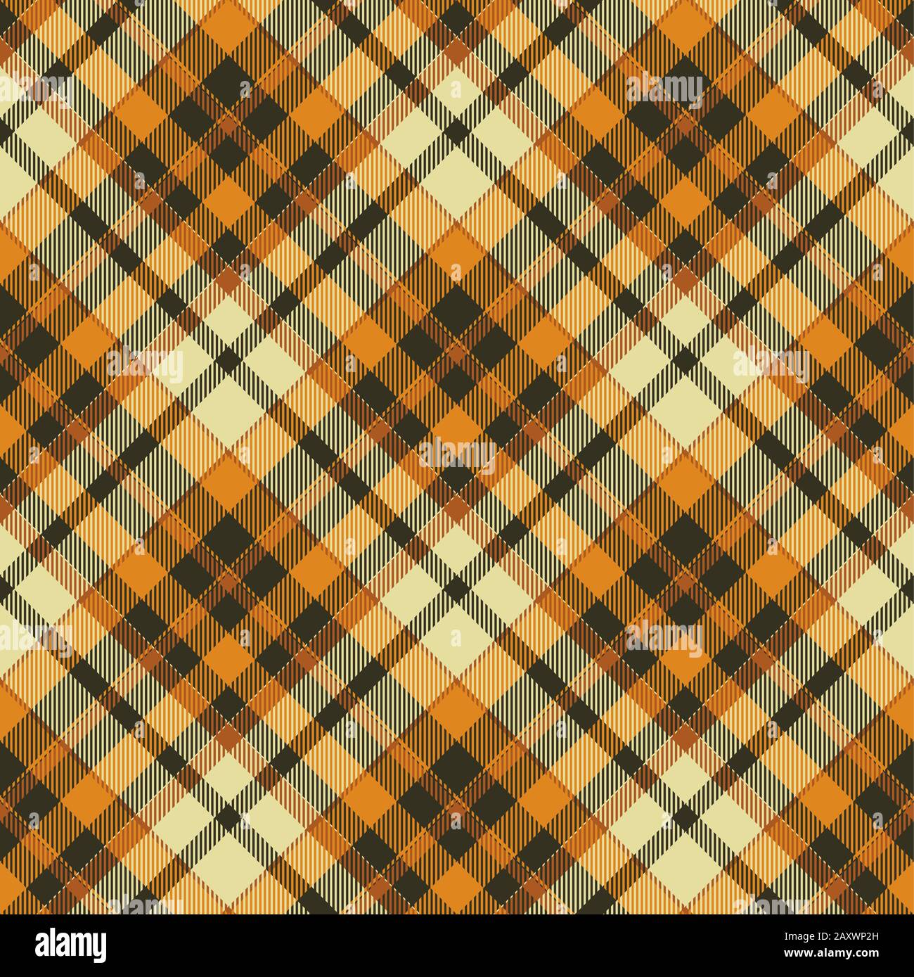 Seamless Vector Pattern Brown Geometric Checkered Brown Background