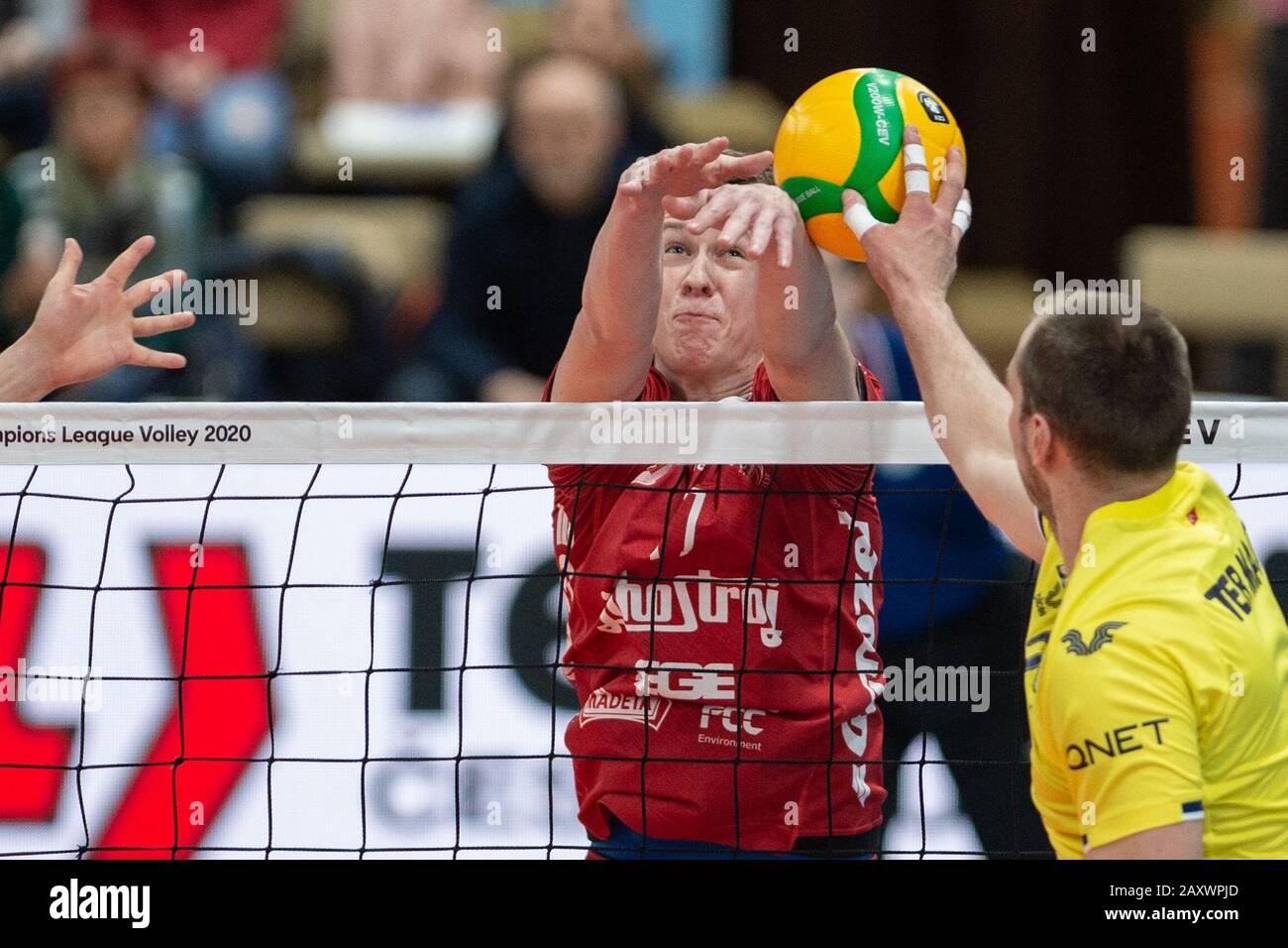 Marek Sotola Of Budejovice In Action During The 5th Round Group A