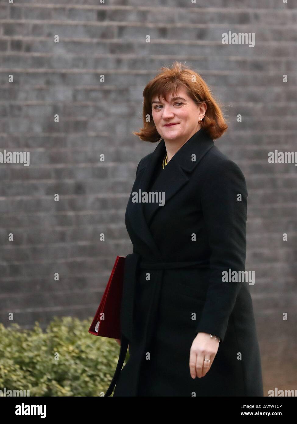 London, UK. 11th Feb, 2020. Baroness Nicky Morgan arriving at Downing ...