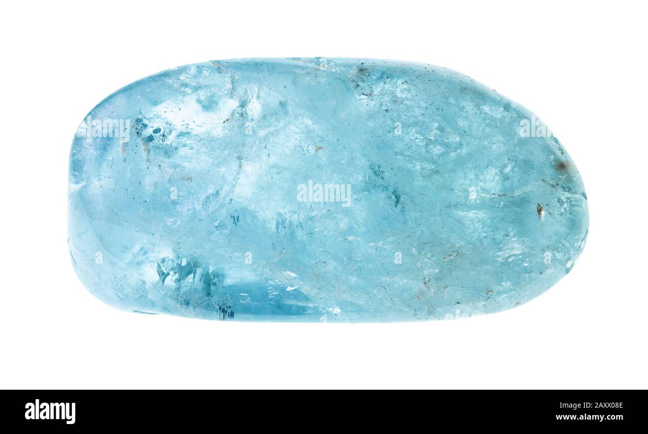 polished aquamarine
