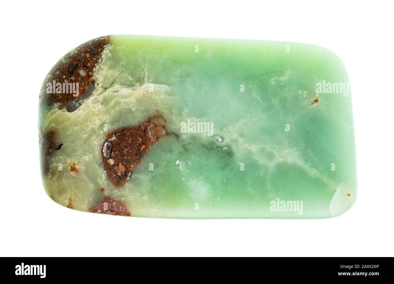 chrysoprase polished