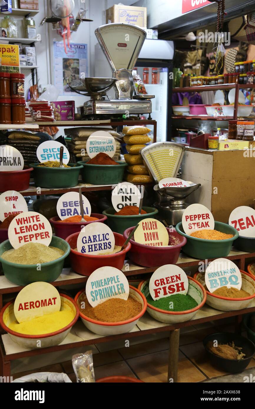 Spices shop, Victoria Street Market, Bertha Mkhize Street, Durban