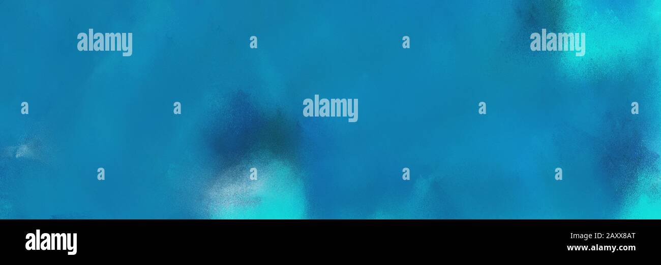 Dark Cyan Dark Turquoise And Sky Blue Color Background With Space