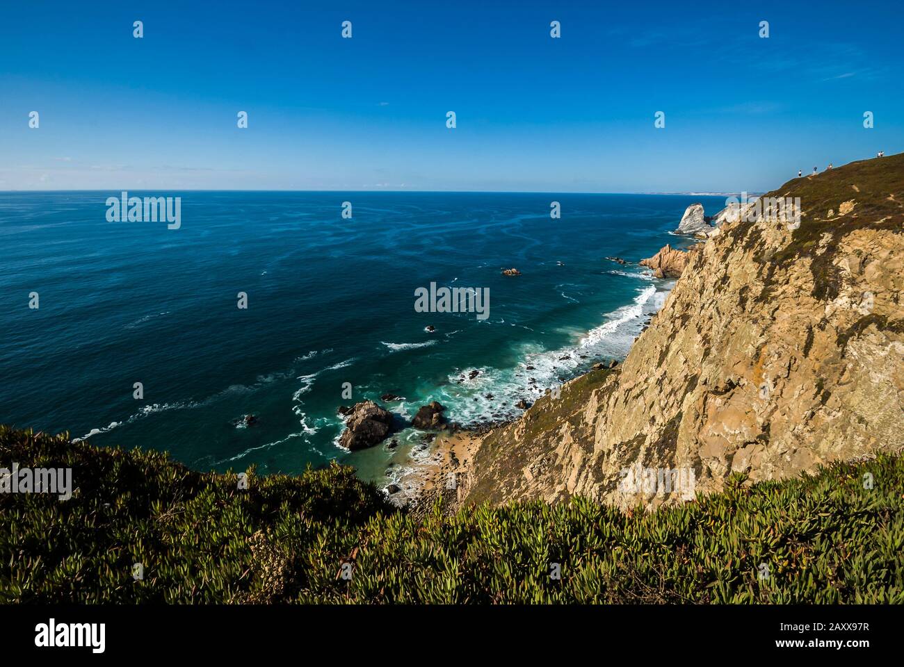 Cabo Da Roca Mountains Cabo da Roca (is a cape which forms the westernmost point of the Sintra ...