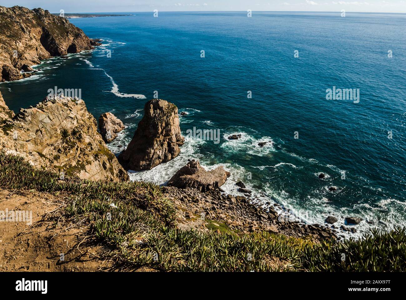 Cabo Da Roca Mountains Cabo da Roca (is a cape which forms the westernmost point of the Sintra ...
