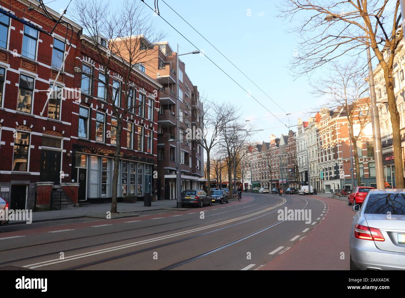 Residential neighborhoods in Rotterdam, Netherlands Stock Photo Alamy