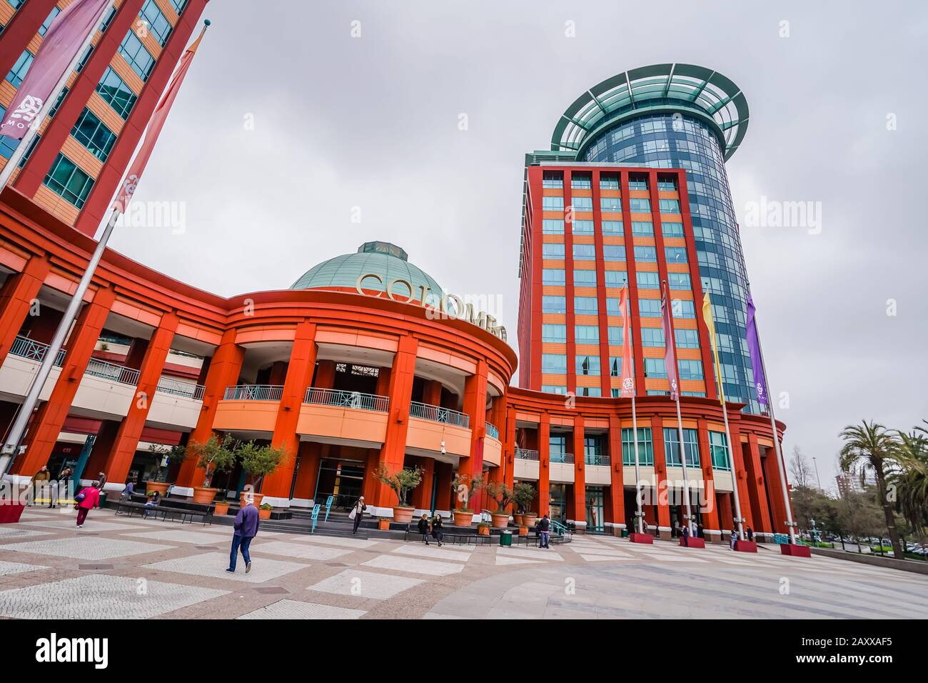Colombo Shopping Centre Lisbon Portugal Stock Photo 343557065