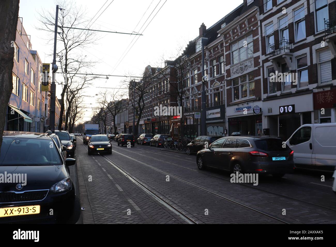 Residential neighborhoods in Rotterdam, Netherlands Stock Photo Alamy