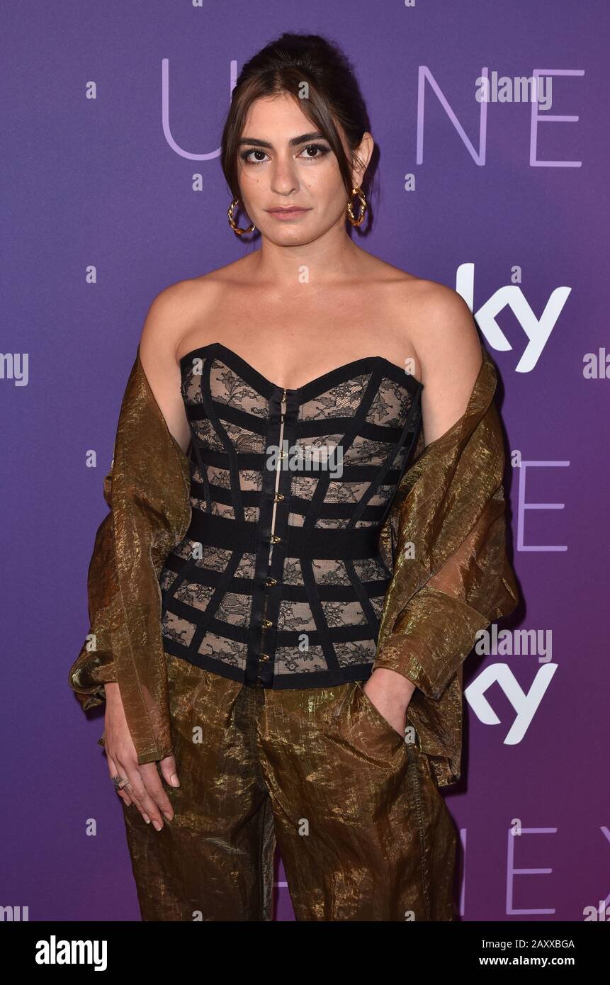 Yumna Marwan attends the SKY TV, Up Next Event at Tate Modern in London