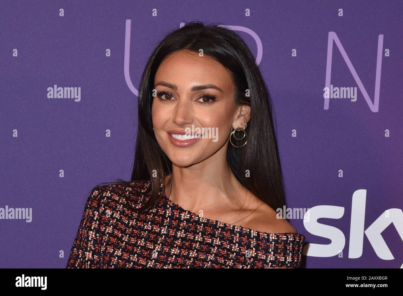 Michelle Keegan attends the SKY TV, Up Next Event at Tate Modern in
