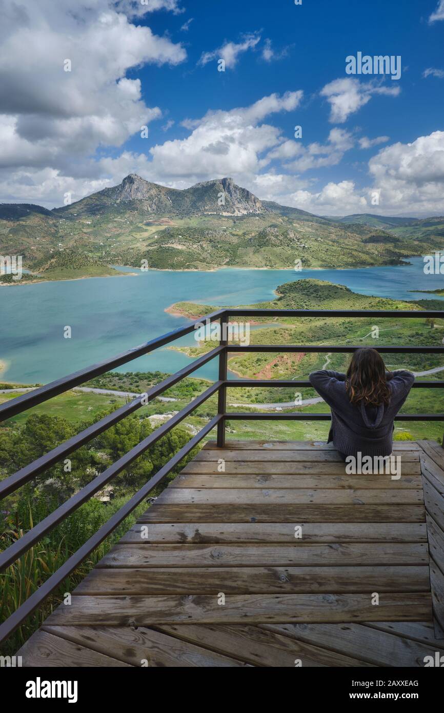 Zahara de la Sierra, Spain Stock Photo - Alamy