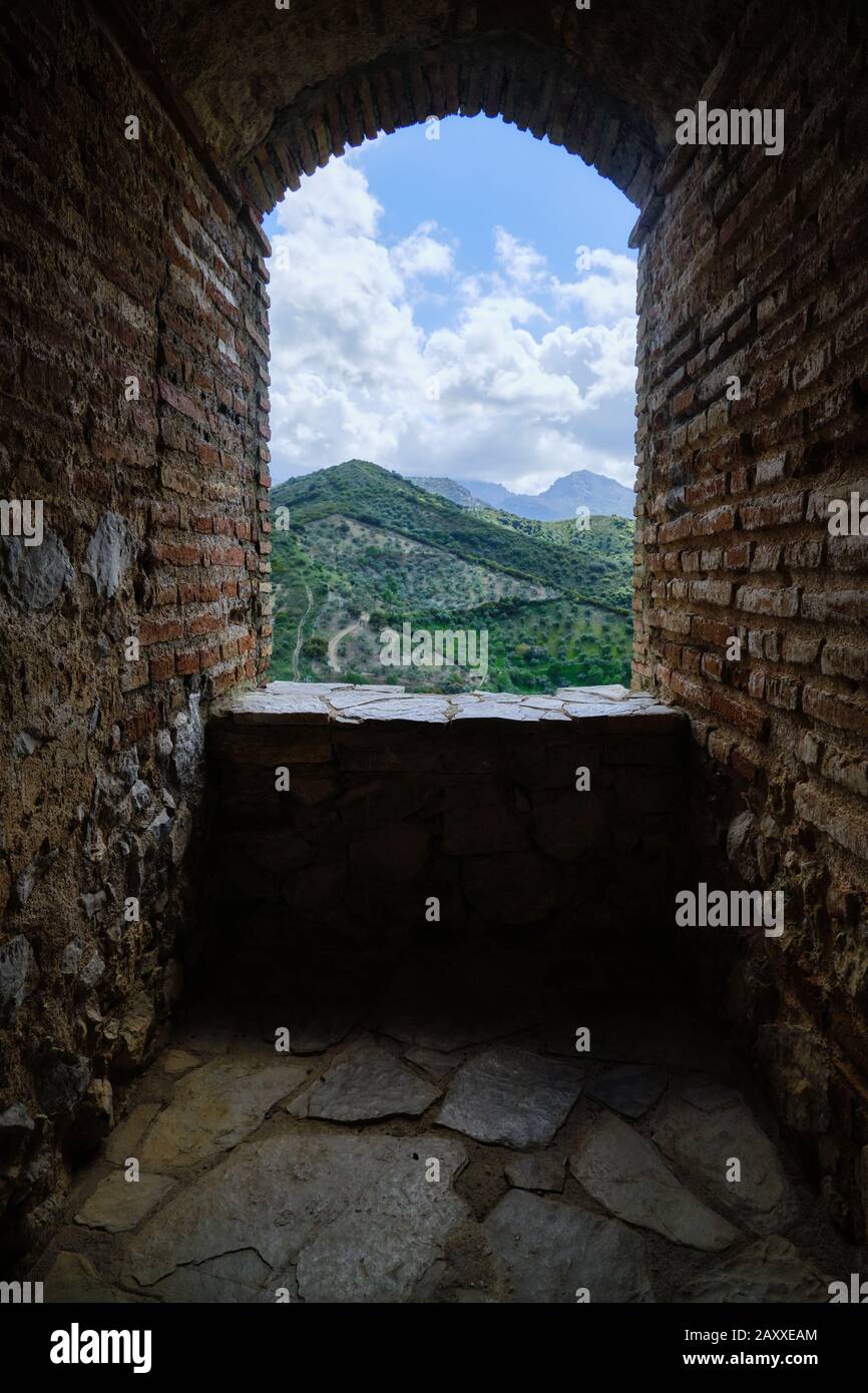 Zahara de la Sierra, Spain Stock Photo - Alamy