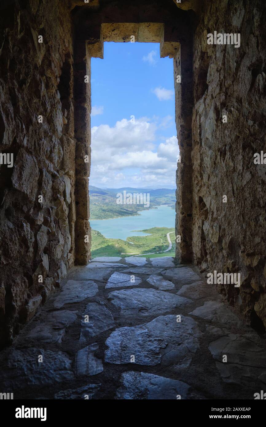 Zahara de la Sierra, Spain Stock Photo - Alamy