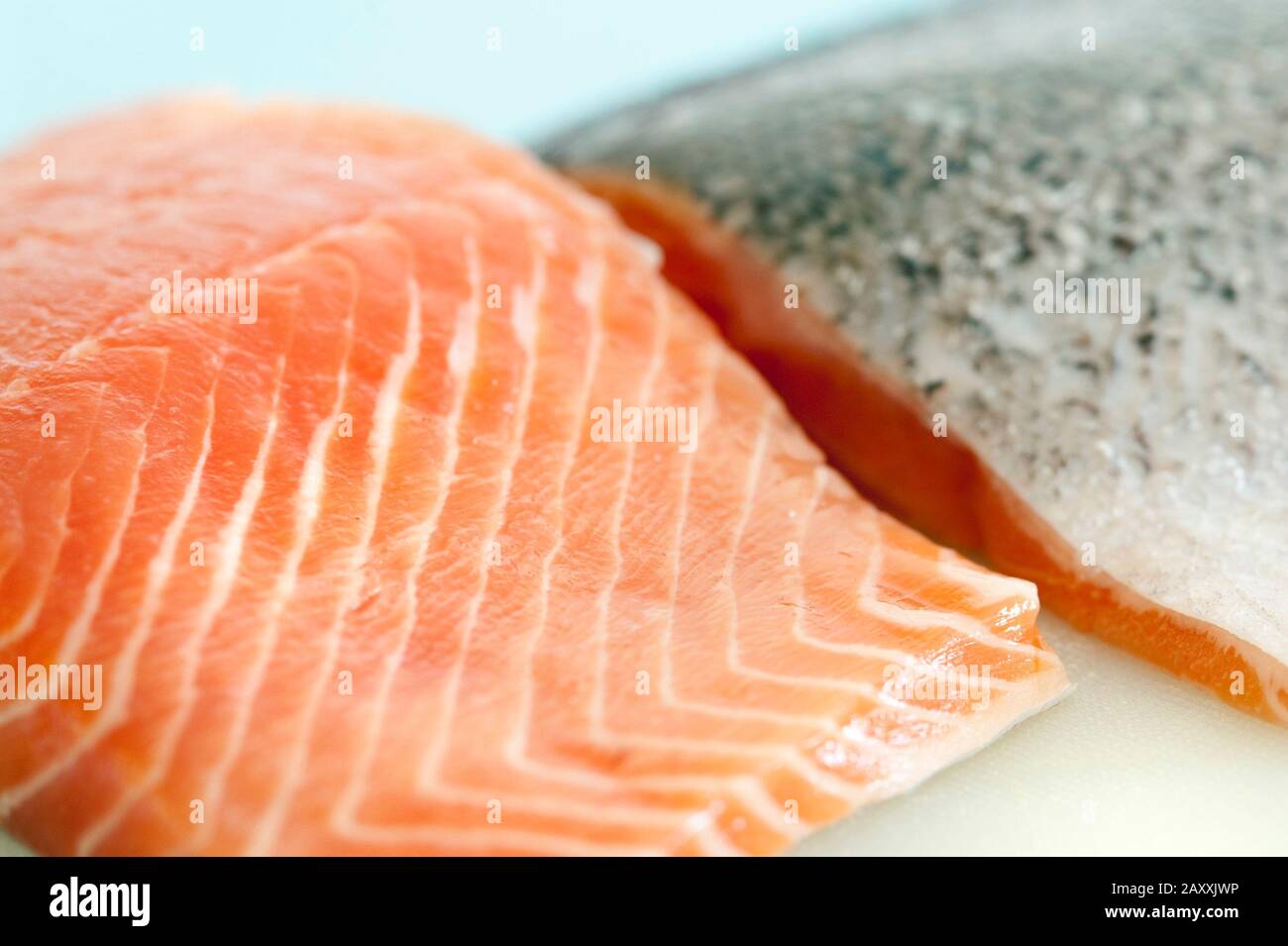 Raw Pink Salmon Steak, Red Fish, Chum or Trout Fillet Cut Out Stock Image -  Image of fresh, portion: 143651191