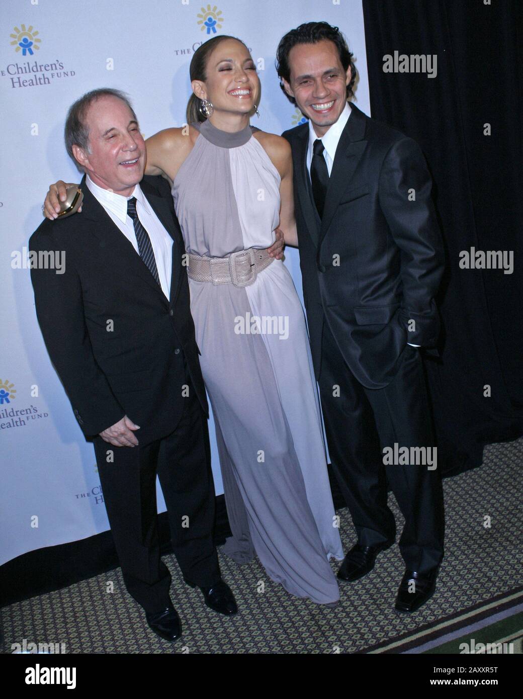 New York, NY, USA. 30 May, 2007. Paul Simon, Jennifer Lopez, Marc