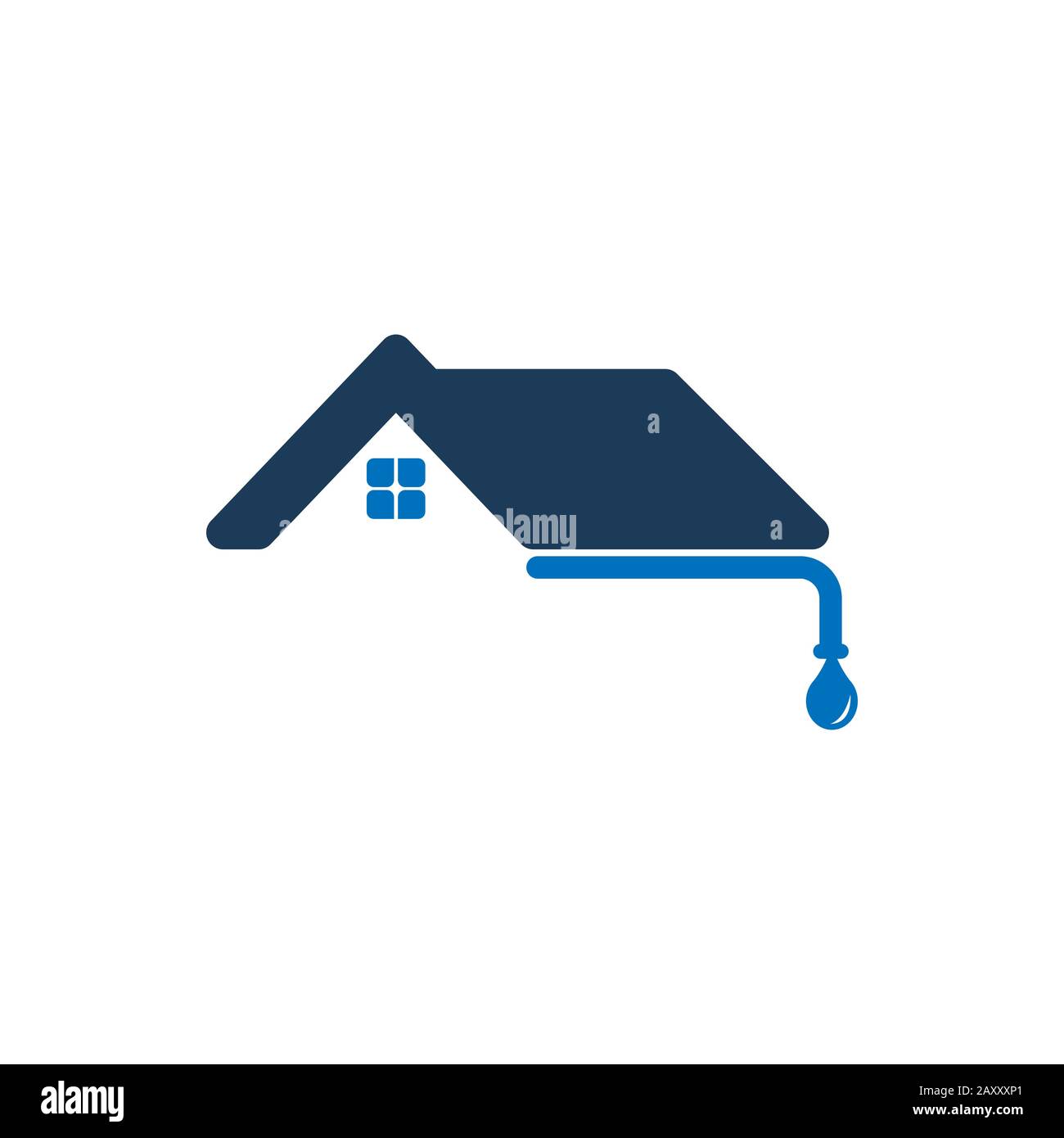 Roof drain pipe Stock Vector Images - Alamy