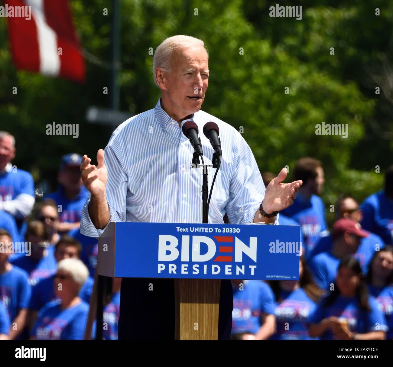 Philadelphia Pa Usa May 18 2019 Joe Biden Attends Joe