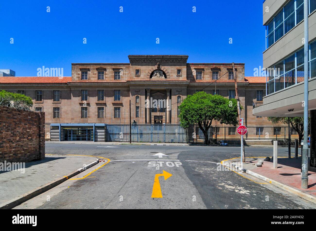 The Johannesburg Central Magistrate's Court building in Johannesburg