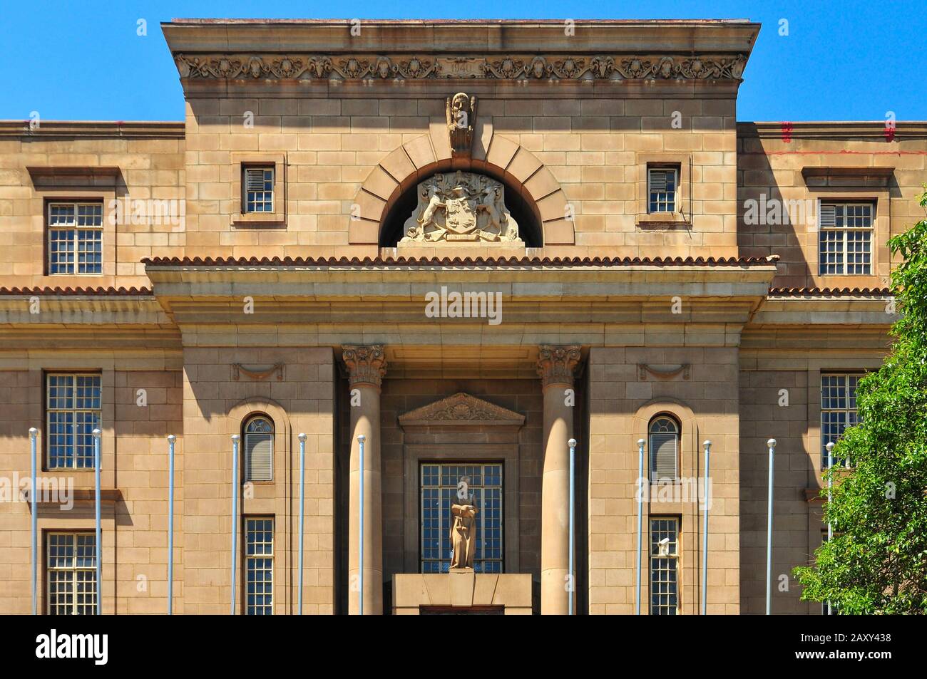 The Johannesburg Central Magistrate's Court building in Johannesburg